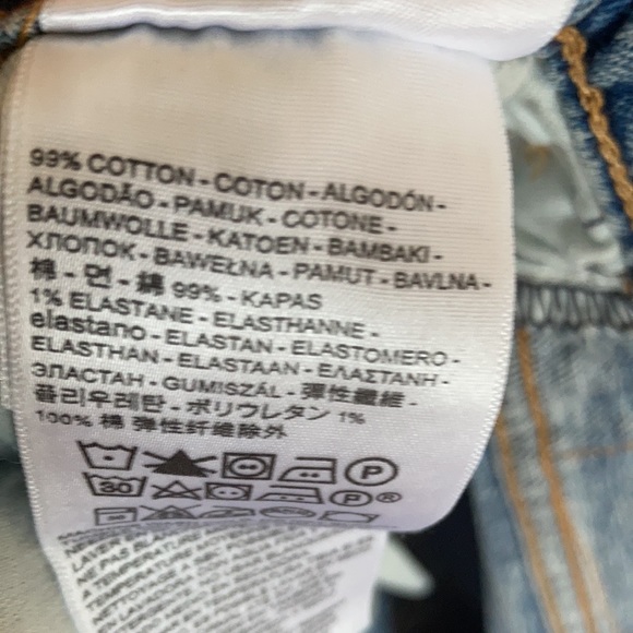 Relisted Levi’s 541 athletic taper distressed jean sits at waist 58 x 34 - Picture 17 of 17